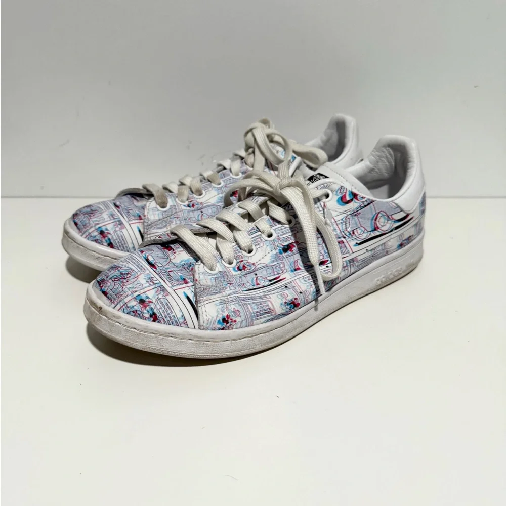 ADIDADIDAS STAN SMITH DISNEY MICKEY MOUSE 3D MEN'S CASUAL SHOES CLASSIC SNEAKERS